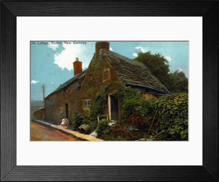 Framed Print : Old Cottage, Kexborough, Yorkshire Framed Print : Old Cottage, Kexborough, Yorkshire