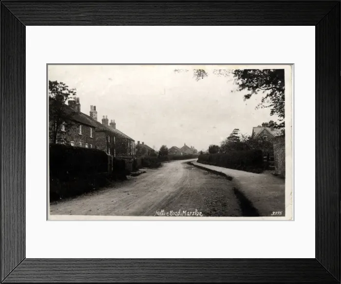 Framed Print : Hutton Road, Long Marston, Yorkshire Framed Print : Hutton Road, Long Marston, Yorkshire