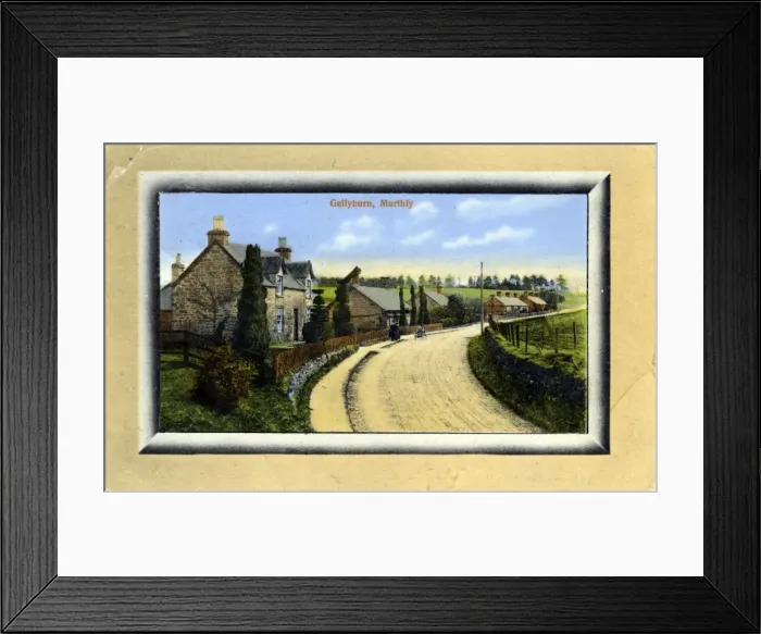 Framed Print : The Village, Gellyburn, Perthshire Framed Print : The Village, Gellyburn, Perthshire