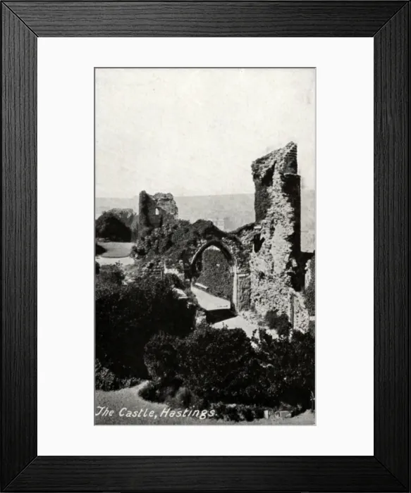 Framed Print : The Castle, Hastings, Sussex Framed Print : The Castle, Hastings, Sussex