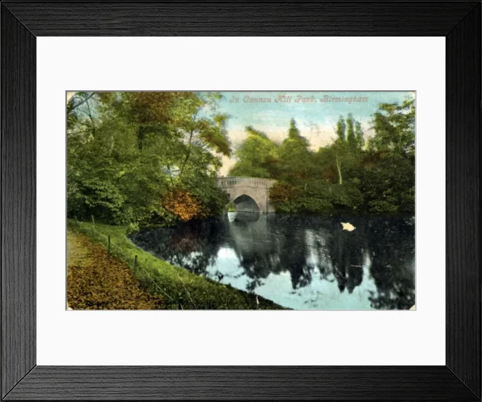 Framed Print : Cannon Hill Park, Birmingham, Warwickshire Framed Print : Cannon Hill Park, Birmingham, Warwickshire