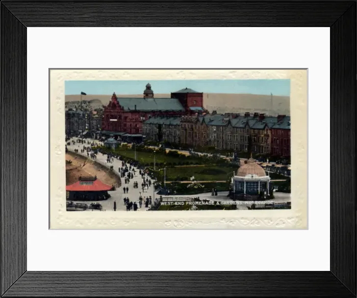 Framed Print : West End Promenade & Gardens, Morecambe, Lancashire Framed Print : West End Promenade & Gardens, Morecambe, Lancashire
