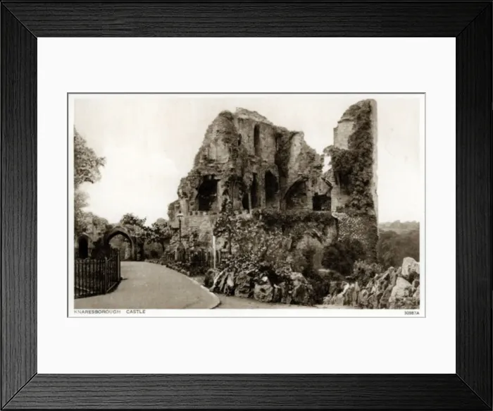 Framed Print : Castle, Knaresborough, Yorkshire Framed Print : Castle, Knaresborough, Yorkshire