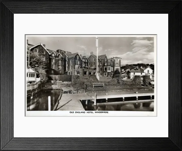 Framed Print : The Town, Windermere, Cumbria Framed Print : The Town, Windermere, Cumbria