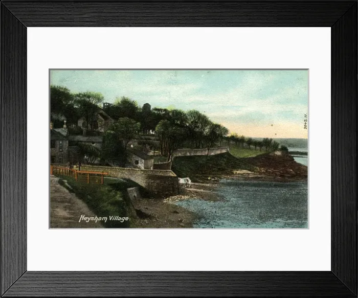 Framed Print : The Village, Heysham, Lancashire Framed Print : The Village, Heysham, Lancashire