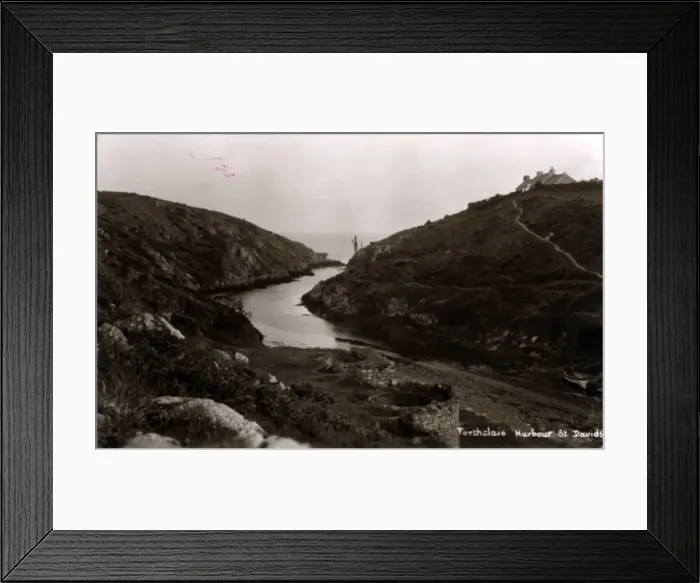 Framed Print : Porth Clais Harbour, St Davids, Pembrokeshire Framed Print : Porth Clais Harbour, St Davids, Pembrokeshire