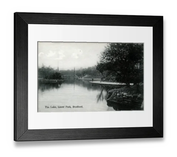 Framed Print : Lister Park, Bradford, Yorkshire Framed Print : Lister Park, Bradford, Yorkshire
