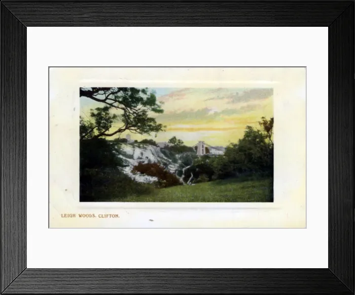 Framed Print : Leigh Woods, Clifton, Bristol County Framed Print : Leigh Woods, Clifton, Bristol County