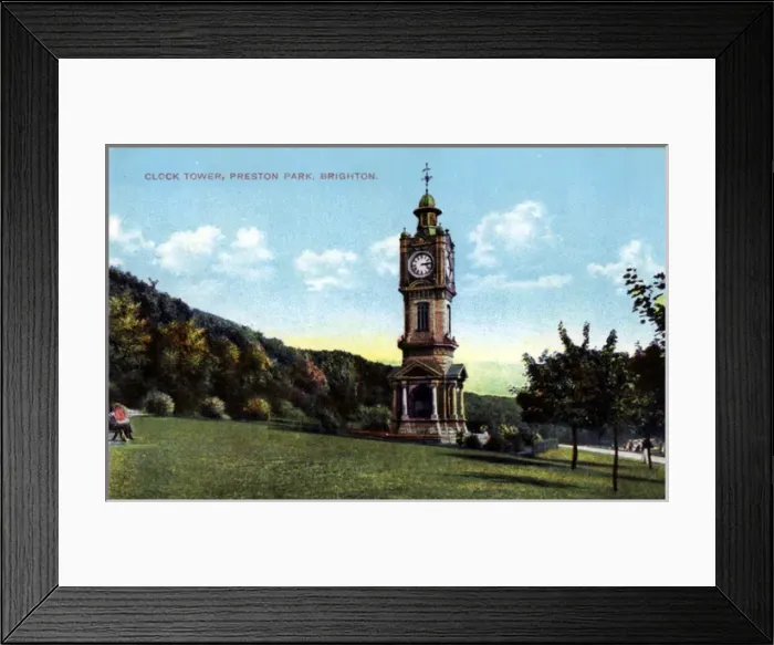 Framed Print : Preston Park, Brighton, Sussex Framed Print : Preston Park, Brighton, Sussex