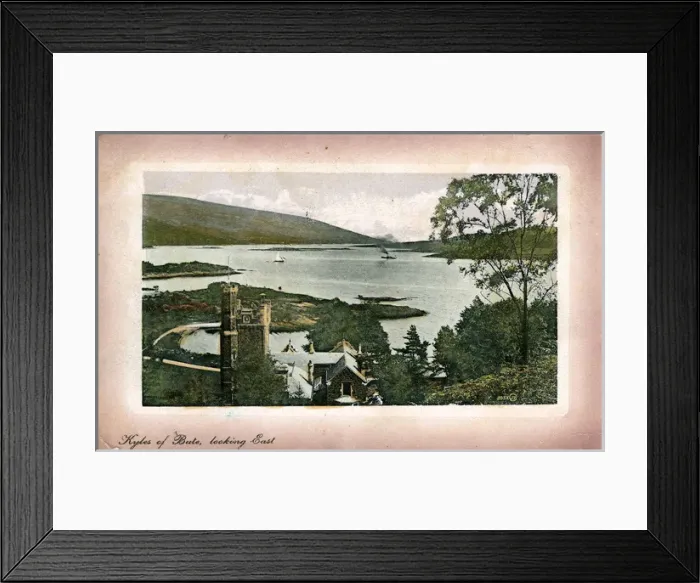 Framed Print : Scenic View, Kyles of Bute, Argyllshire Framed Print : Scenic View, Kyles of Bute, Argyllshire