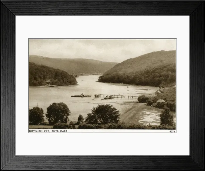 Framed Print : River Dart, Dittisham, Devon Framed Print : River Dart, Dittisham, Devon