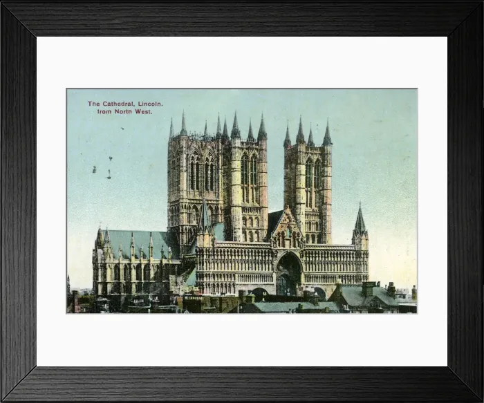 Framed Print : The Cathedral, Lincoln, Lincolnshire Framed Print : The Cathedral, Lincoln, Lincolnshire