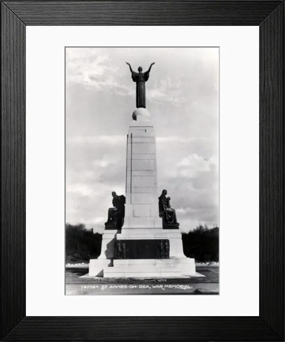 Framed Print : The War Memorial, St Annes-On-Sea, Lancashire Framed Print : The War Memorial, St Annes-On-Sea, Lancashire