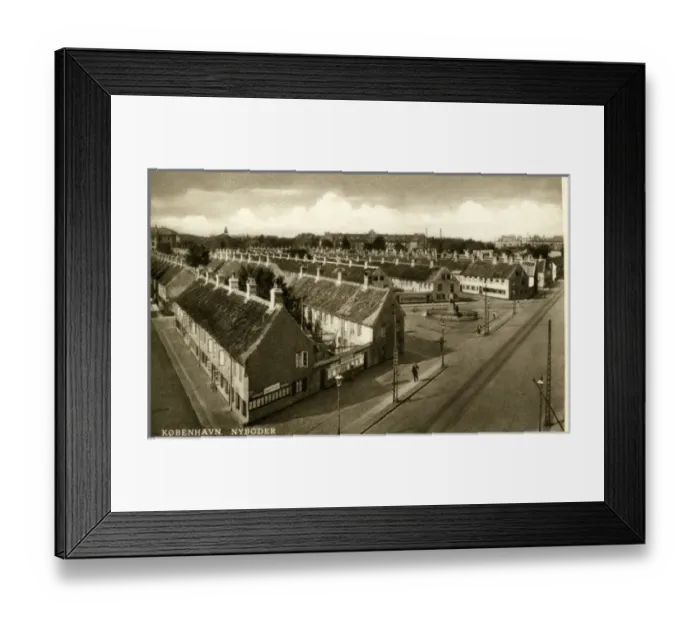 Framed Print : Nyboder, Kobenhavn Framed Print : Nyboder, Kobenhavn