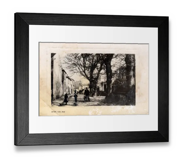 Framed Print : The Village, Bare, Lancashire Framed Print : The Village, Bare, Lancashire