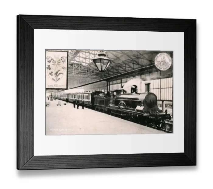 Framed Print : Rugby Station, Rugby, Warwickshire Framed Print : Rugby Station, Rugby, Warwickshire