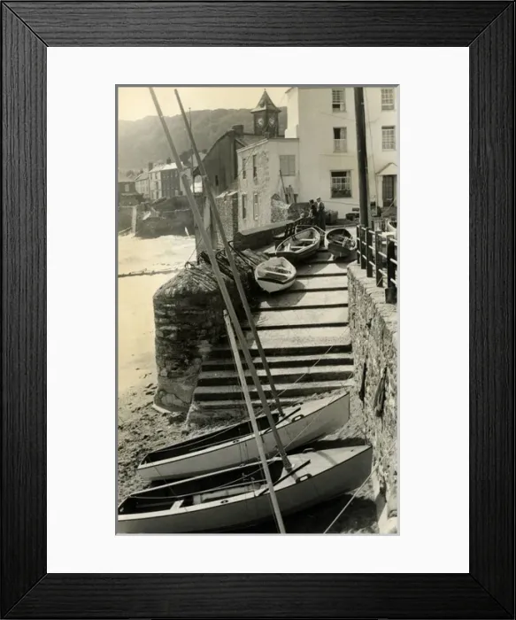 Framed Print : Harbour, Kingsand, Cornwall Framed Print : Harbour, Kingsand, Cornwall