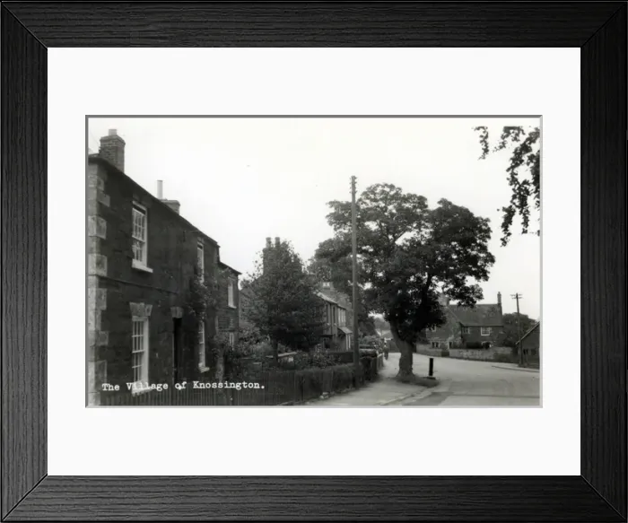 Framed Print : The Village, Knossington, Leicestershire Framed Print : The Village, Knossington, Leicestershire