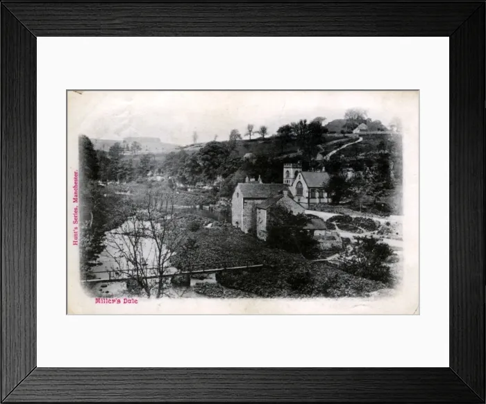 Framed Print : Millers Dale, Wormhill, Derbyshire Framed Print : Millers Dale, Wormhill, Derbyshire