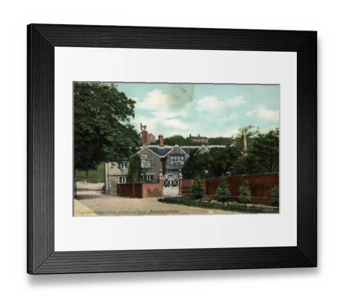 Framed Print : The Old Clough House - Halifax Old Road, Huddersfield, Yorks Framed Print : The Old Clough House - Halifax Old Road, Huddersfield, Yorks