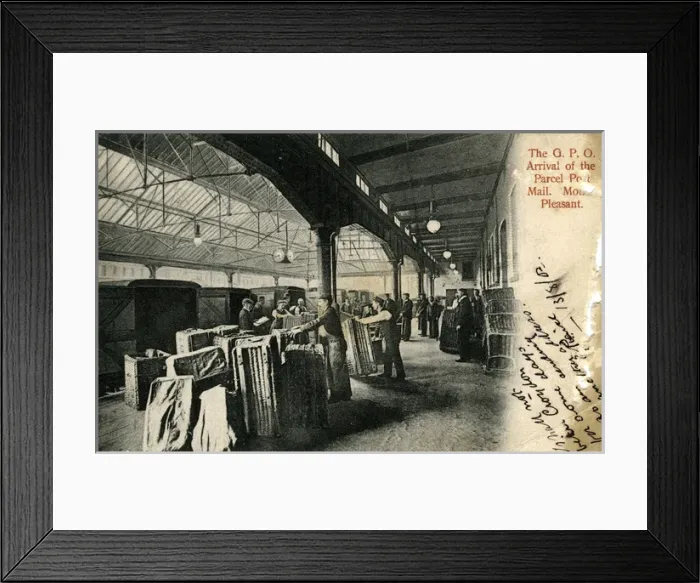 Framed Print : GPO Sorting Office, Mount Pleasant, London Framed Print : GPO Sorting Office, Mount Pleasant, London