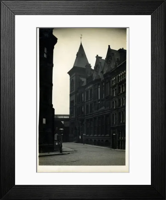 Framed Print : Grammar School, Manchester, Lancashire Framed Print : Grammar School, Manchester, Lancashire