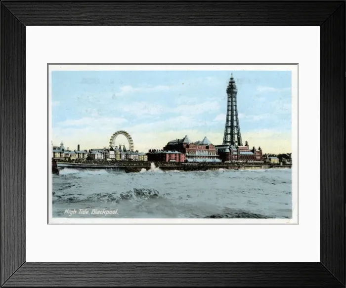 Framed Print : The Tower, Blackpool, Lancashire Framed Print : The Tower, Blackpool, Lancashire
