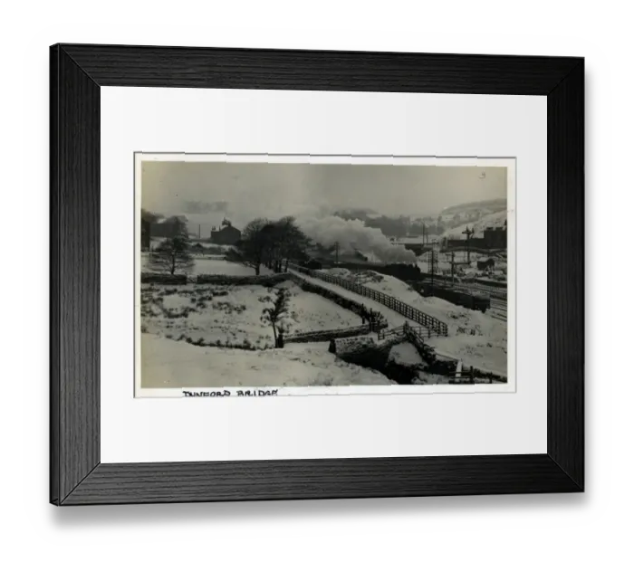 Framed Print : Railway Station, Dunford Bridge, Yorkshire Framed Print : Railway Station, Dunford Bridge, Yorkshire