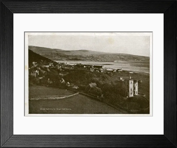 Framed Print : View from the North, Barmouth, Glamorgan Framed Print : View from the North, Barmouth, Glamorgan