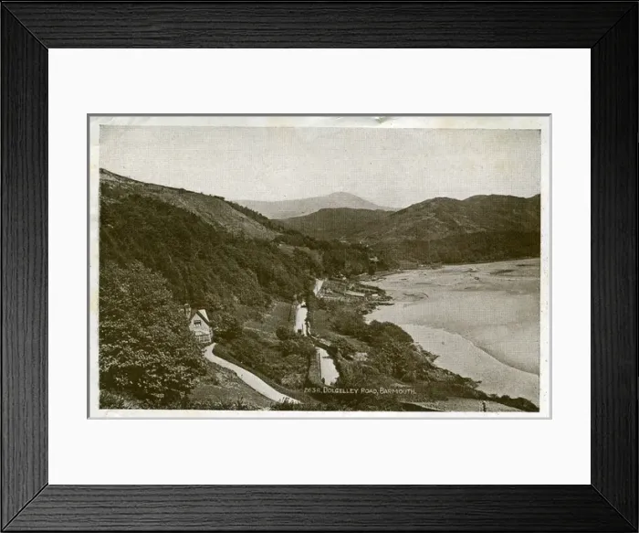 Framed Print : Dolgelley Road, Barmouth, Glamorgan Framed Print : Dolgelley Road, Barmouth, Glamorgan