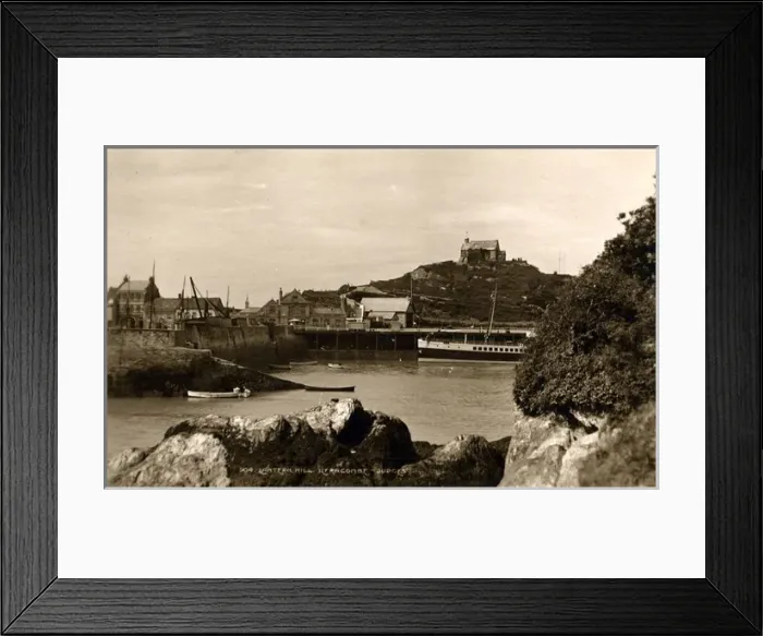 Framed Print : Lantern Hill & Harbour, Ilfracombe, Devon Framed Print : Lantern Hill & Harbour, Ilfracombe, Devon