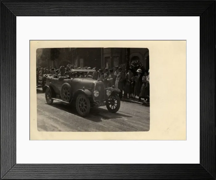 Framed Print : Fiat Vintage Car, Colwyn Bay, Conwy - Clwyd - Conwy Framed Print : Fiat Vintage Car, Colwyn Bay, Conwy - Clwyd - Conwy