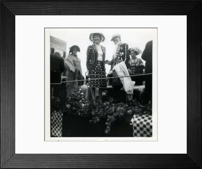 Framed Print : Float in Pageant, Hythe, Hampshire Framed Print : Float in Pageant, Hythe, Hampshire