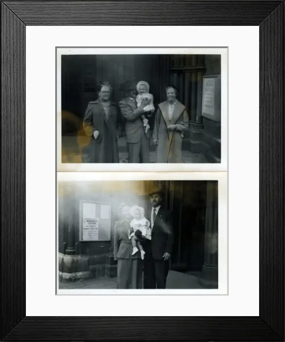 Framed Print : Christening, London Framed Print : Christening, London