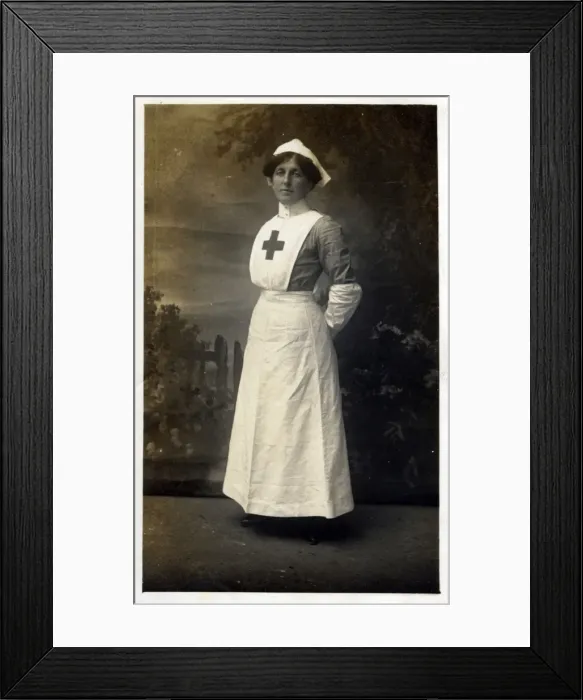 Framed Print : Voluntary Aid Detachment Nurse Framed Print : Voluntary Aid Detachment Nurse