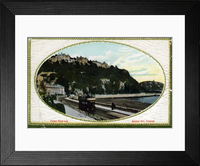 Framed Print : Torbay Road & Waldon Hill, Torquay, Devon Framed Print : Torbay Road & Waldon Hill, Torquay, Devon