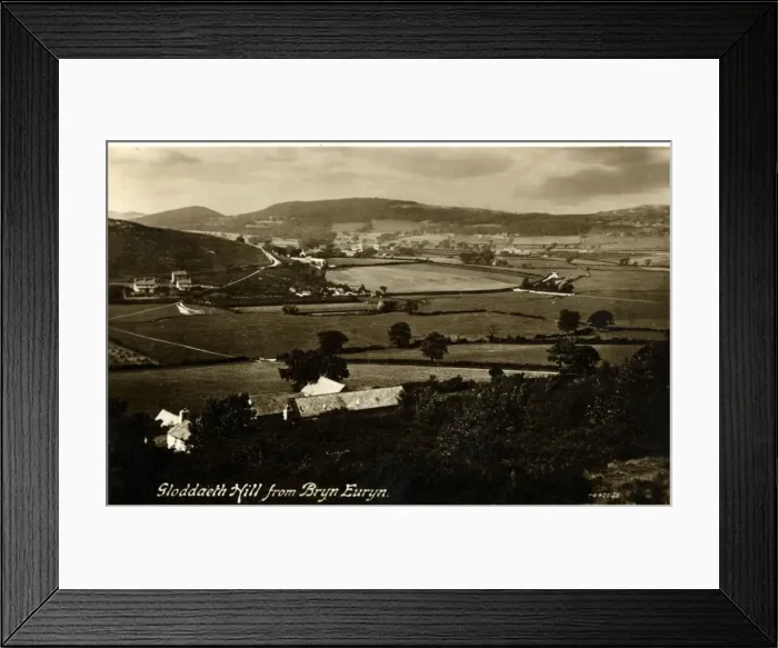 Framed Print : Gloddaeth Hill from Bryn Euryn, Colwyn Bay, Conwy - Clwyd Framed Print : Gloddaeth Hill from Bryn Euryn, Colwyn Bay, Conwy - Clwyd