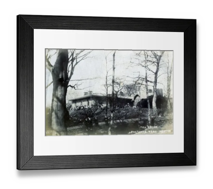Framed Print : Tea Rooms - Armstrong Park, Heaton, Northumberland Framed Print : Tea Rooms - Armstrong Park, Heaton, Northumberland