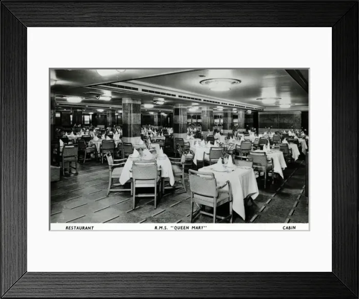 Framed Print : RMS Queen Mary Framed Print : RMS Queen Mary