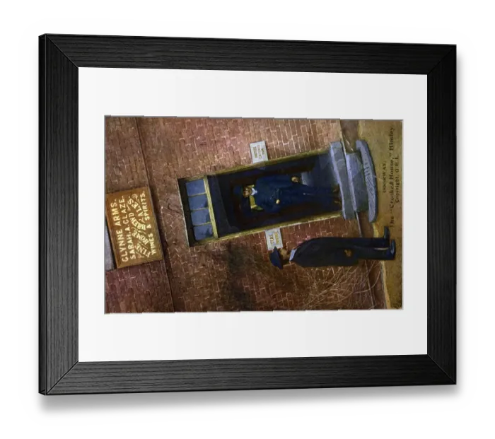 Framed Print : The Crooked House, Himley, Worcestershire Framed Print : The Crooked House, Himley, Worcestershire