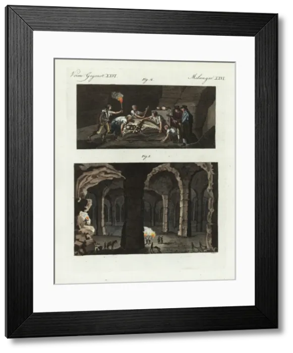 Framed Print : Caves in Mt St Peter, Mstricht Framed Print : Caves in Mt St Peter, Mstricht