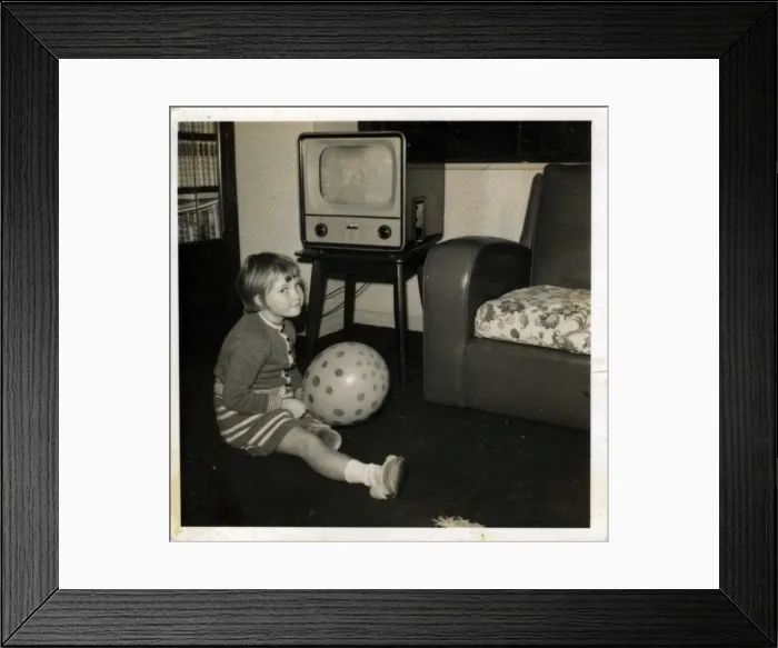 Framed Print : Vintage Television Framed Print : Vintage Television