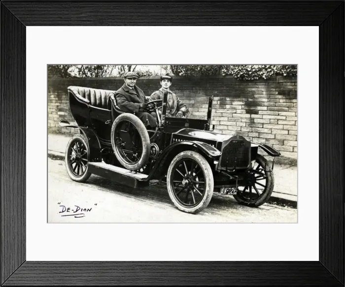 Framed Print : De-Dion Vintage Car Framed Print : De-Dion Vintage Car