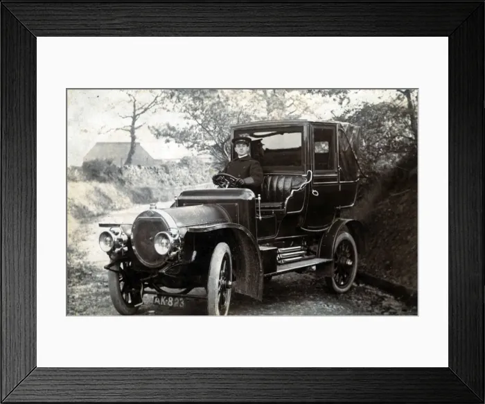 Framed Print : Celtic Vintage Car - Bradford Motor Company, Bell View, Brad Framed Print : Celtic Vintage Car - Bradford Motor Company, Bell View, Brad