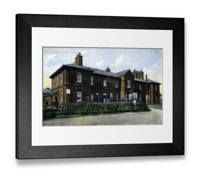 Framed Print : Bordon Camp - Fire Brigade, Bordon, Hampshire Framed Print : Bordon Camp - Fire Brigade, Bordon, Hampshire