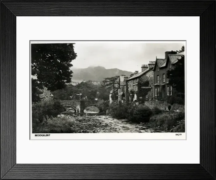 Framed Print : The Village, Beddgelert, Gwynedd Framed Print : The Village, Beddgelert, Gwynedd