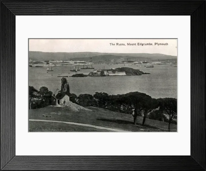 Framed Print : Mount Edgcumbe, Plymouth, Cornwall Framed Print : Mount Edgcumbe, Plymouth, Cornwall