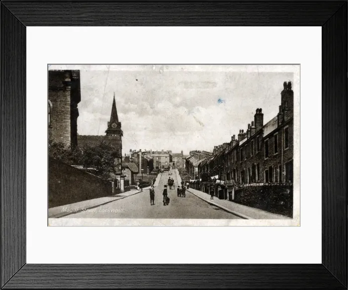 Framed Print : Mount Street, Lockwood, Yorkshire Framed Print : Mount Street, Lockwood, Yorkshire