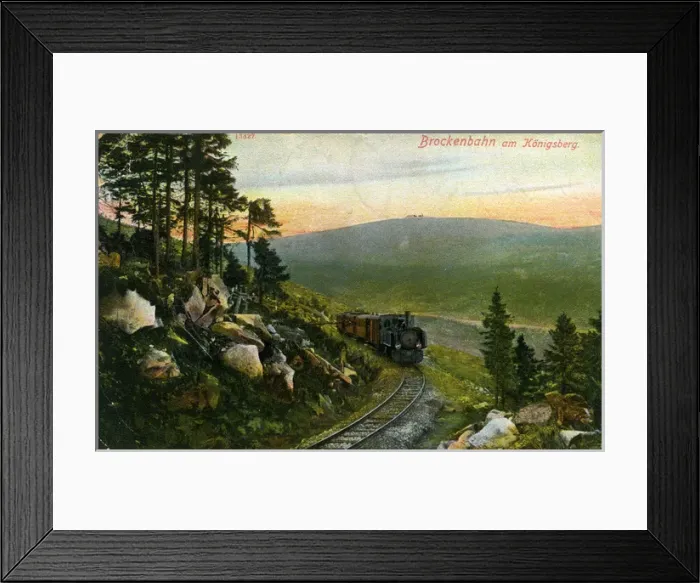 Framed Print : Broken - Brokenbahn Railway, Konigsberg, Bayem Framed Print : Broken - Brokenbahn Railway, Konigsberg, Bayem