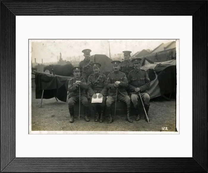 Framed Print : World War One Army Camp, Penrith, Cumbria Framed Print : World War One Army Camp, Penrith, Cumbria